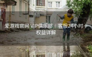 爱游戏官网 VIP俱乐部|客服24小时+权益详解