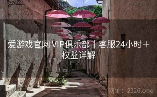爱游戏官网 VIP俱乐部|客服24小时+权益详解