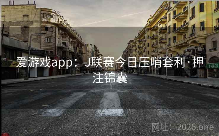 爱游戏app:J联赛今日压哨套利·押注锦囊  第1张 爱游戏app:J联赛今日压哨套利·押注锦囊  第1张