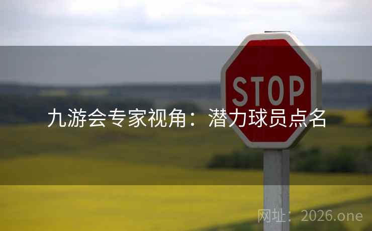 九游会专家视角:潜力球员点名  第1张 九游会专家视角:潜力球员点名  第1张
